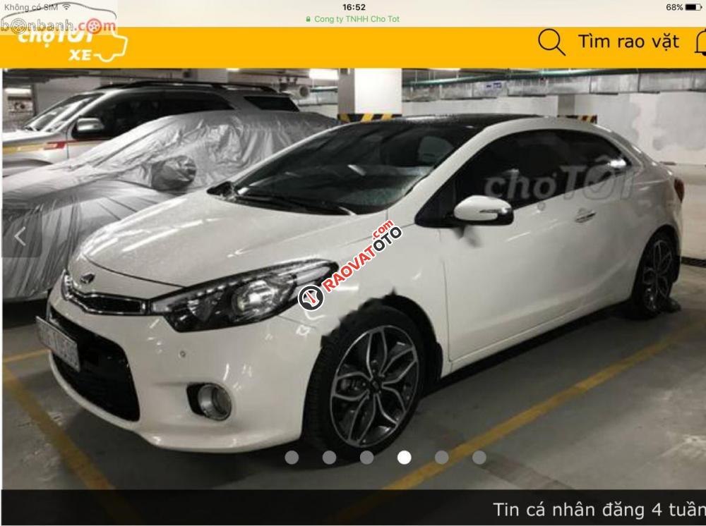 Bán Kia Cerato koup đời 2014, màu trắng, xe nhập-2