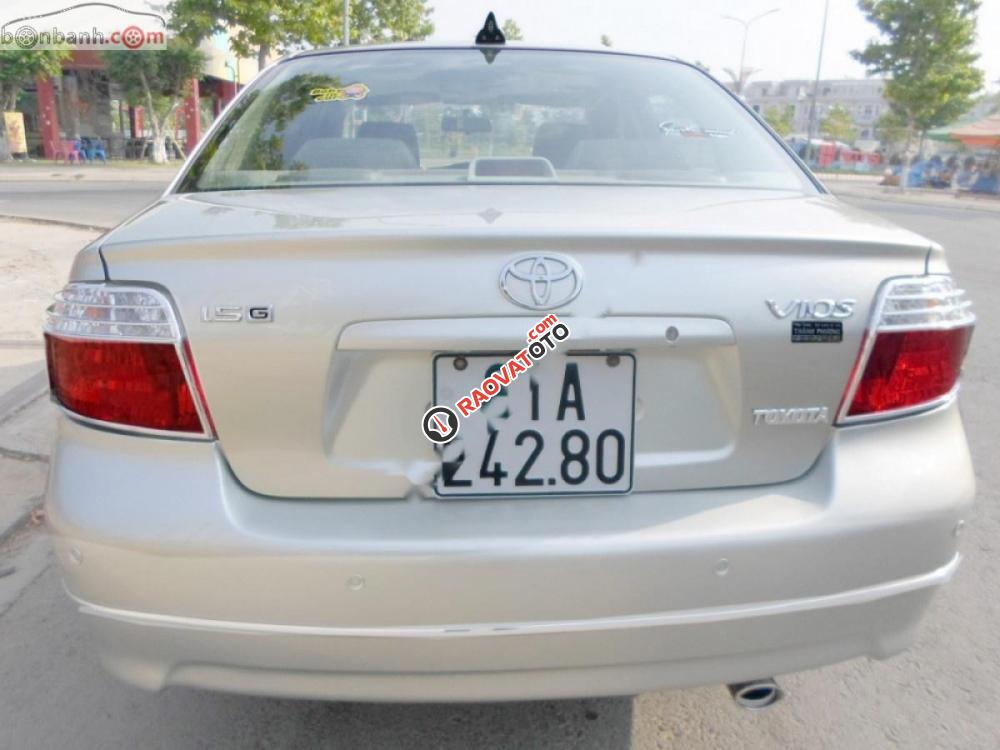 Bán xe Toyota Vios 1.5G sản xuất 2006, màu bạc, giá 275tr-3
