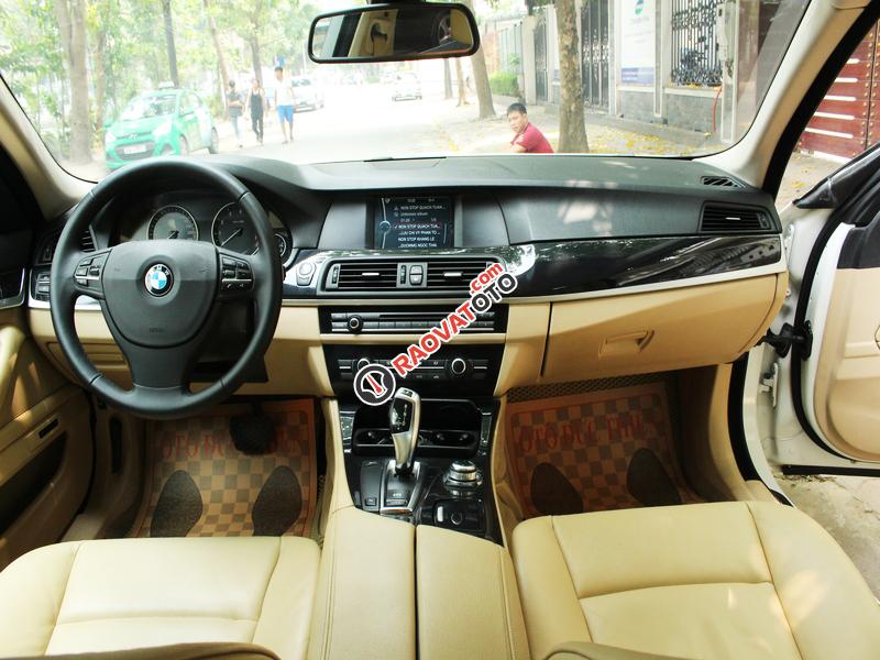 Bán BMW 5 Series 523i sản xuất năm 2011, màu trắng, nhập khẩu nguyên chiếc-5