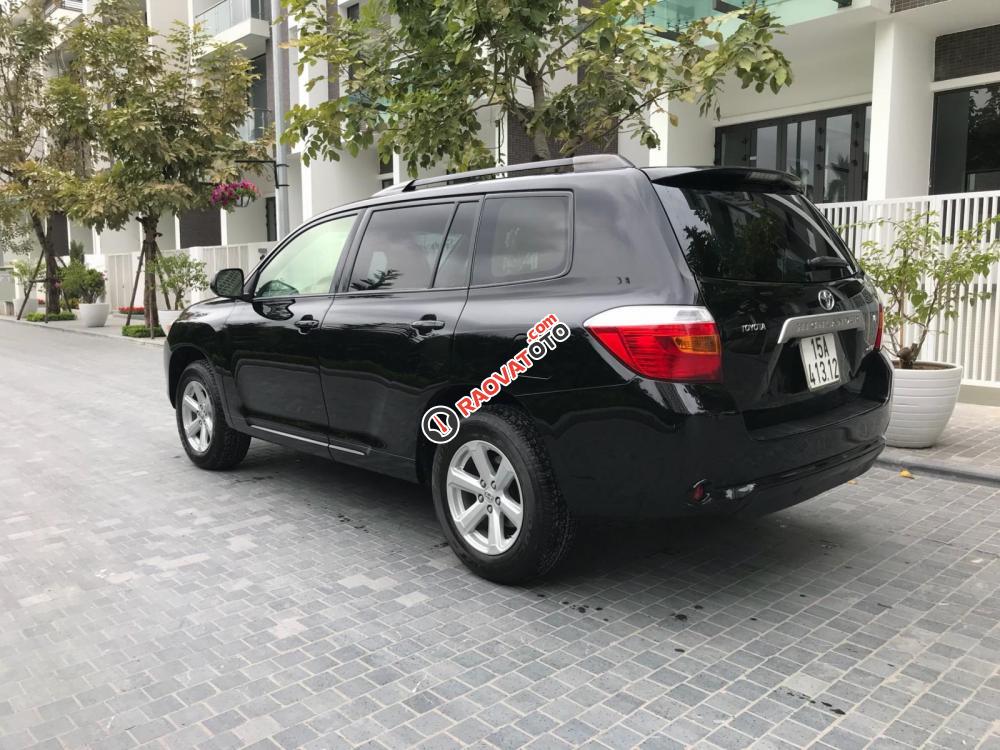 Bán Toyota Highlander LE năm 2008, màu đen, nhập khẩu-3