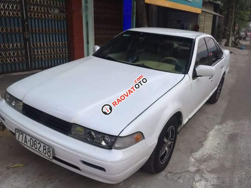 Bán ô tô Nissan Cefiro sản xuất năm 1993, màu trắng, xe nhập chính chủ, 75 triệu-4