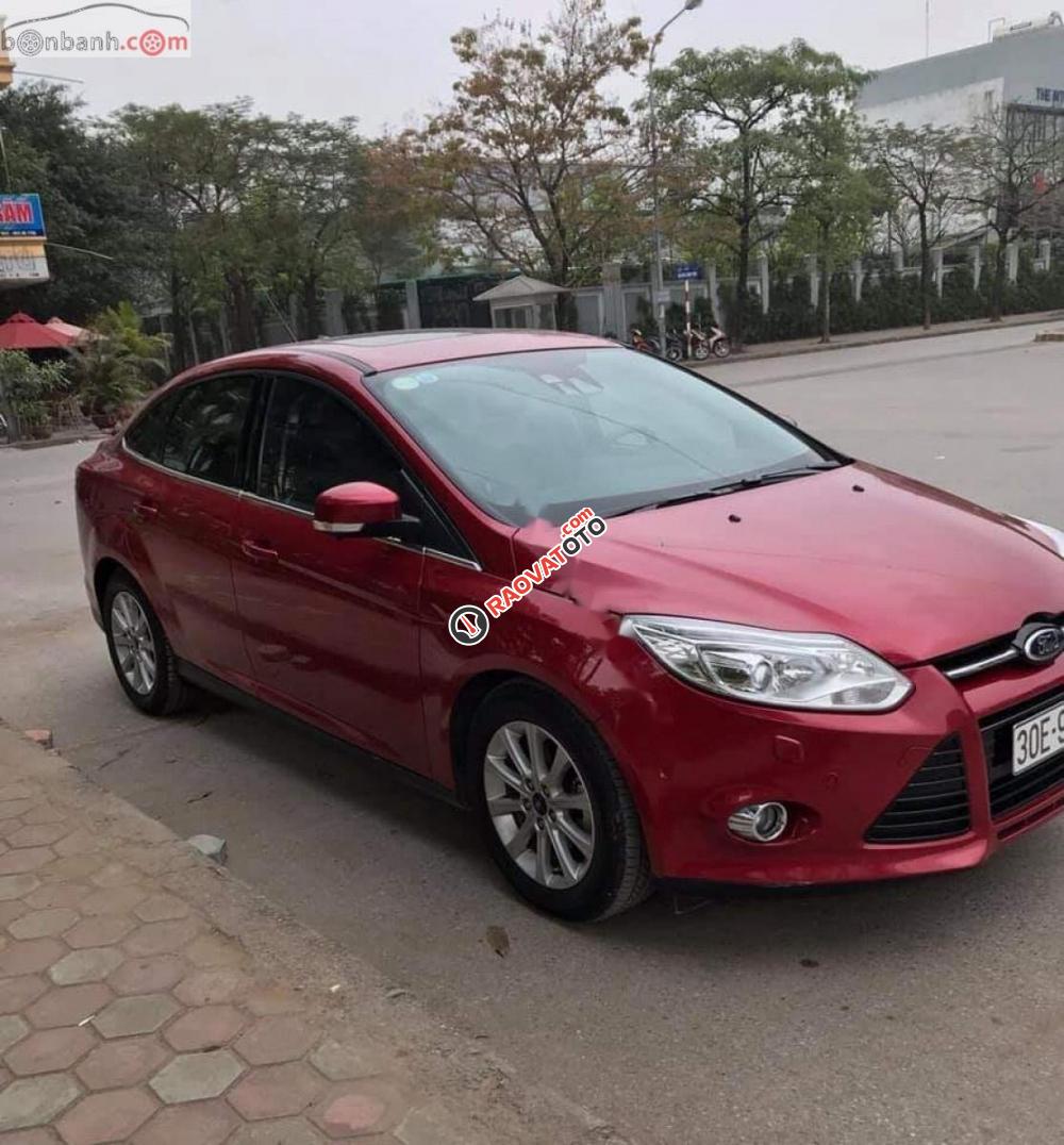 Bán xe Ford Focus 2.0 sản xuất năm 2015, màu đỏ, giá 550tr-3