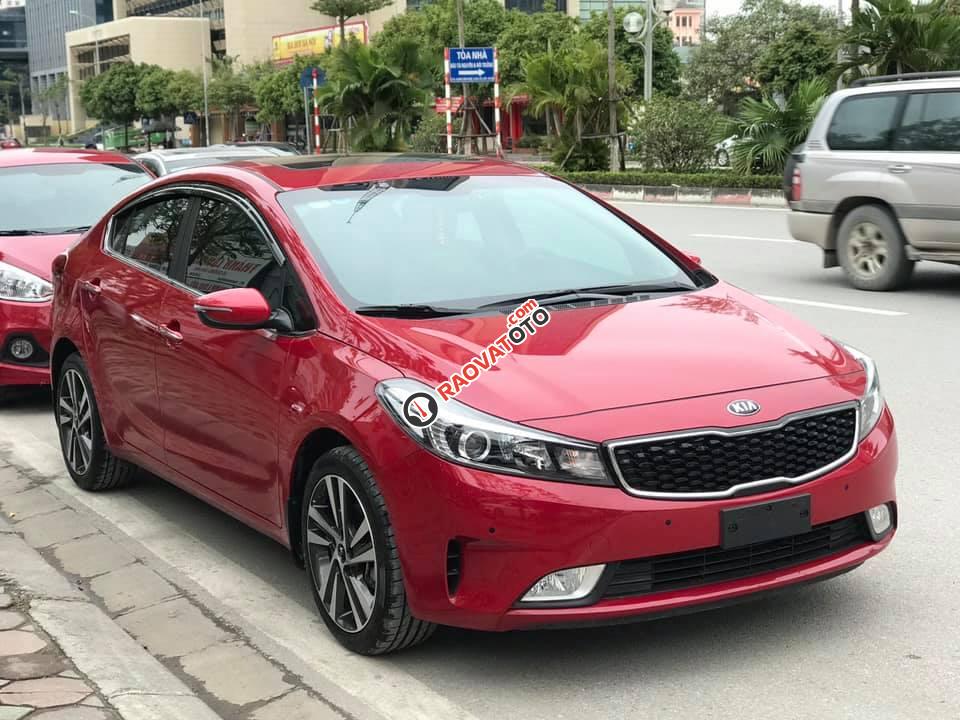 Bán Kia Cerato Signature 2.0 AT sản xuất 2017, màu đỏ, đăng ký tên tư nhân chính chủ, biển Hà Nội-10