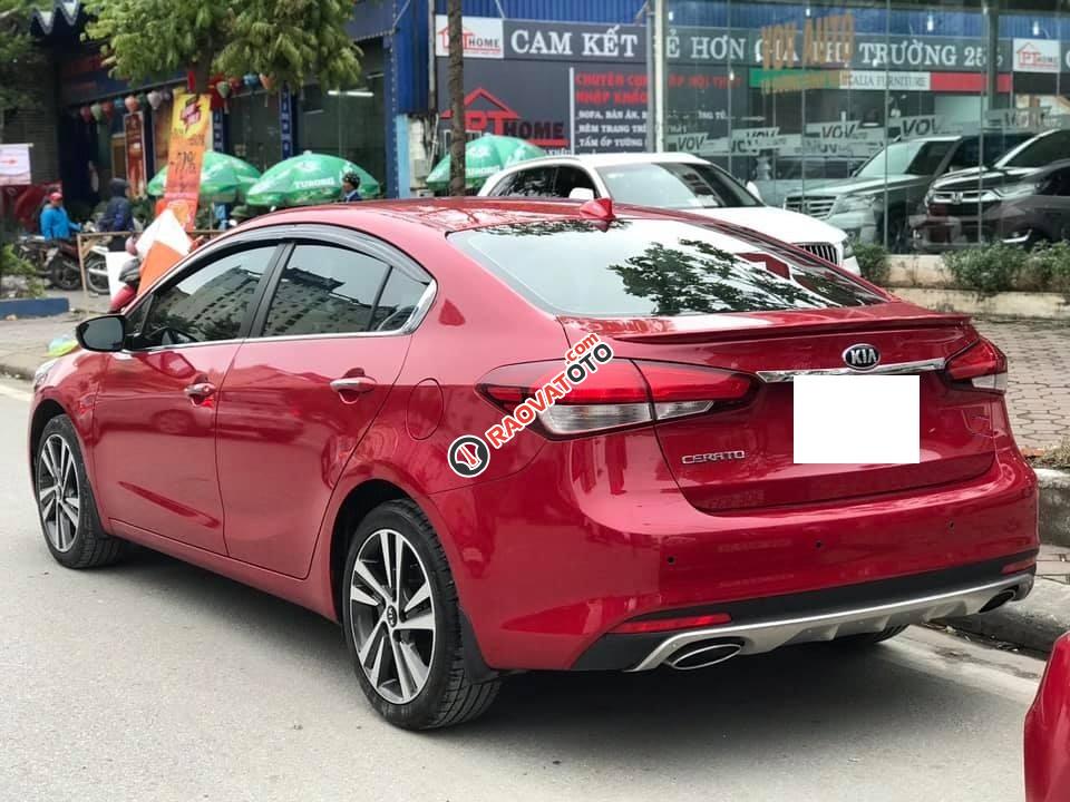 Bán Kia Cerato Signature 2.0 AT sản xuất 2017, màu đỏ, đăng ký tên tư nhân chính chủ, biển Hà Nội-0