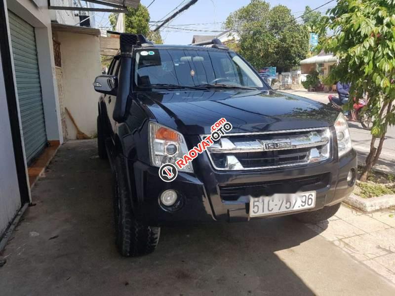 Bán Isuzu Dmax năm 2012, màu đen, nhập khẩu, 340 triệu-4