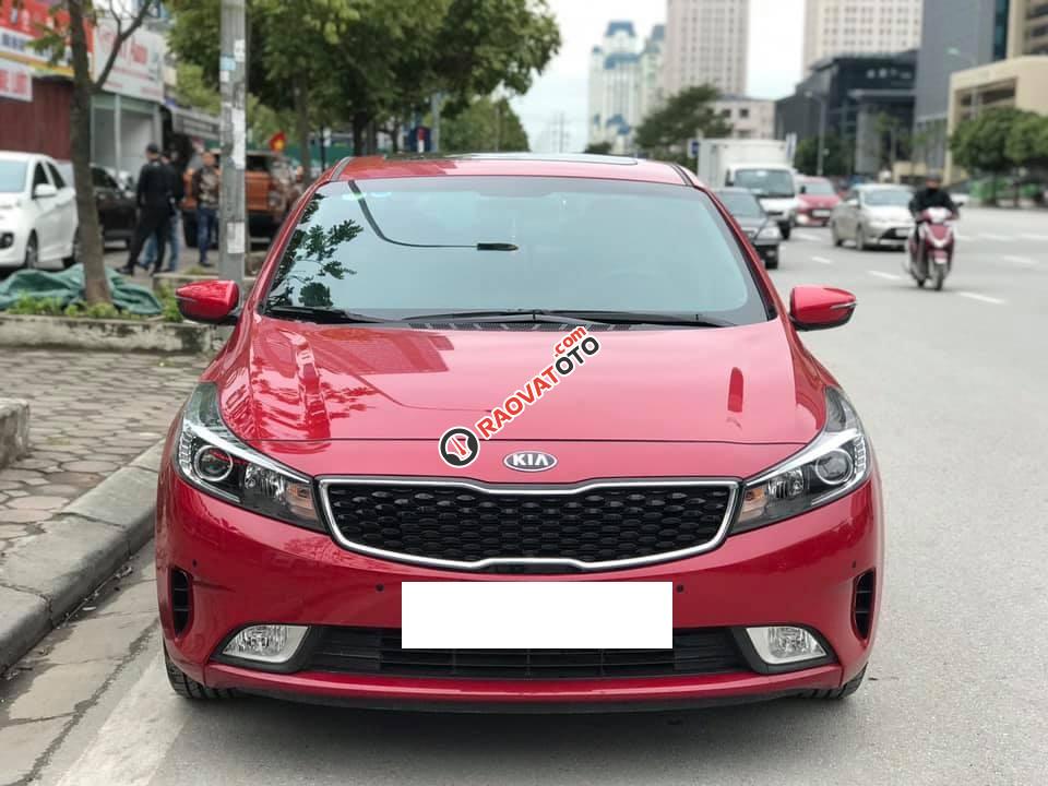 Bán Kia Cerato Signature 2.0 AT sản xuất 2017, màu đỏ, đăng ký tên tư nhân chính chủ, biển Hà Nội-11