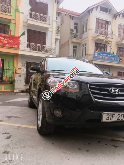 Cần bán Hyundai Santa Fe SLX EVGT 2010, màu đen, nhập khẩu, xe 1 chủ sử dụng từ mới nguyên bản-4