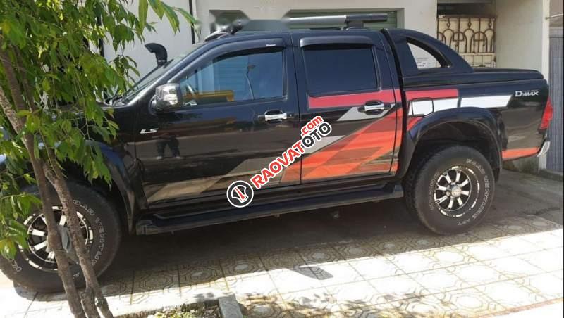 Bán Isuzu Dmax năm 2012, màu đen, nhập khẩu, 340 triệu-0