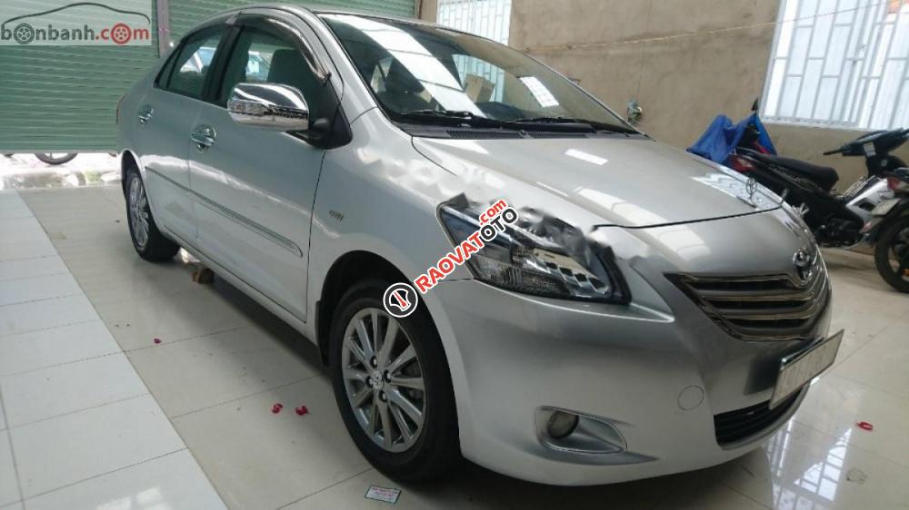 Bán Toyota Vios 1.5G đời 2012, màu bạc xe gia đình, giá tốt-9