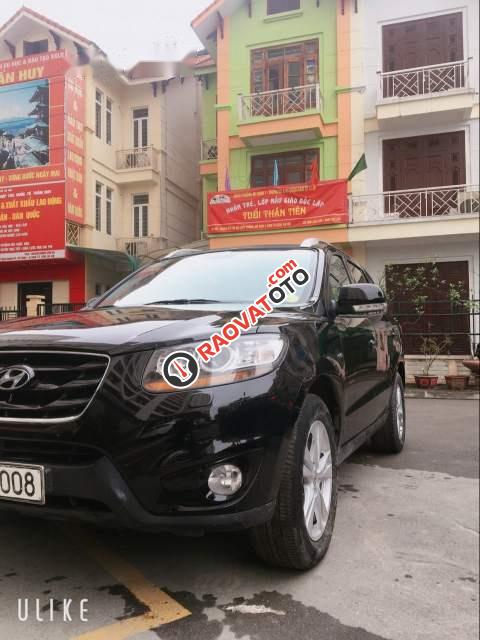 Cần bán Hyundai Santa Fe SLX EVGT 2010, màu đen, nhập khẩu, xe 1 chủ sử dụng từ mới nguyên bản-0