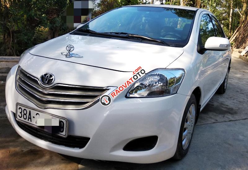 Bán ô tô Toyota Vios đời 2013 MT, màu trắng, 288tr-0