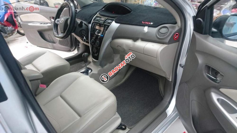Bán Toyota Vios 1.5G đời 2012, màu bạc xe gia đình, giá tốt-5
