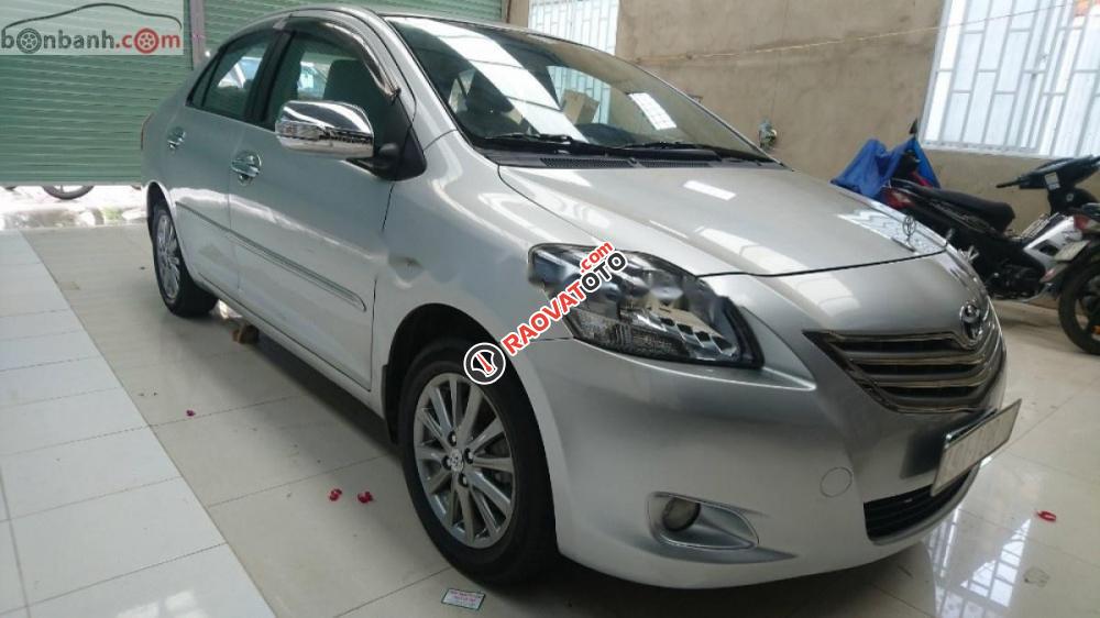 Bán Toyota Vios 1.5G đời 2012, màu bạc xe gia đình, giá tốt-8