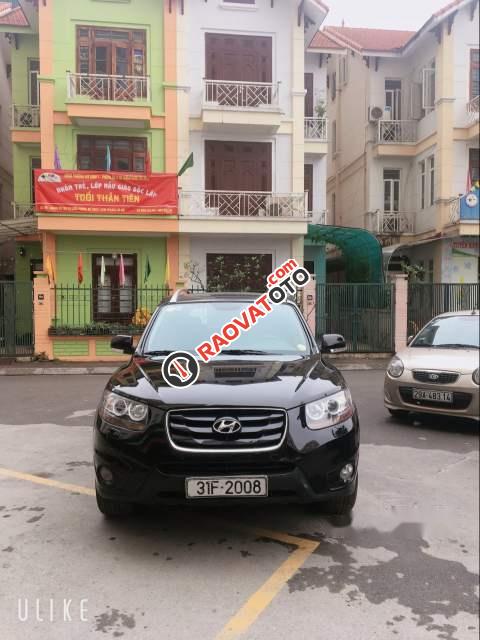 Cần bán Hyundai Santa Fe SLX EVGT 2010, màu đen, nhập khẩu, xe 1 chủ sử dụng từ mới nguyên bản-5