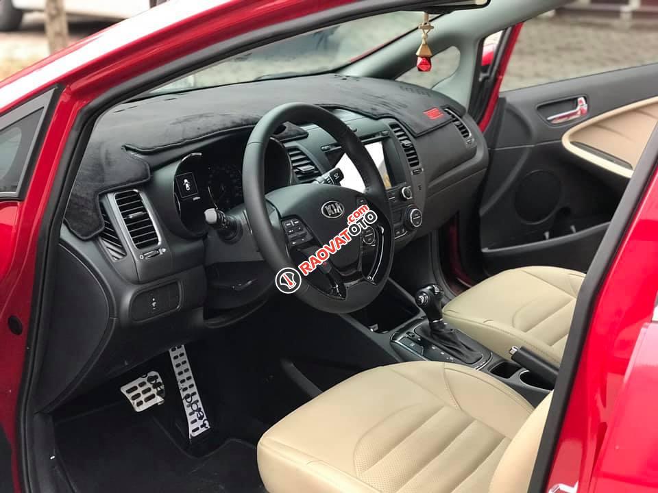 Bán Kia Cerato Signature 2.0 AT sản xuất 2017, màu đỏ, đăng ký tên tư nhân chính chủ, biển Hà Nội-8