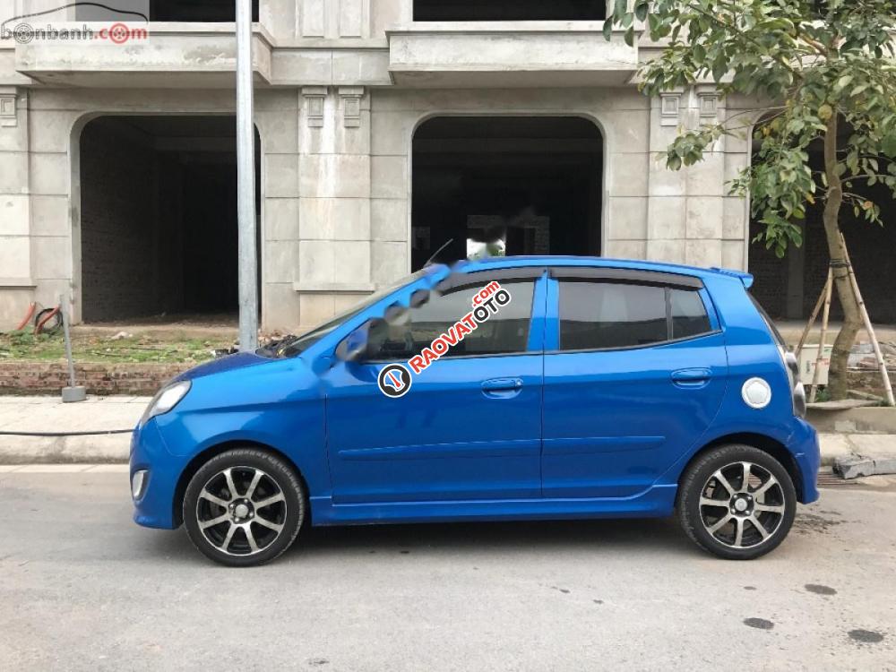 Cần bán Kia Morning SX AT đời 2011, màu xanh lam xe gia đình, giá chỉ 235 triệu-6