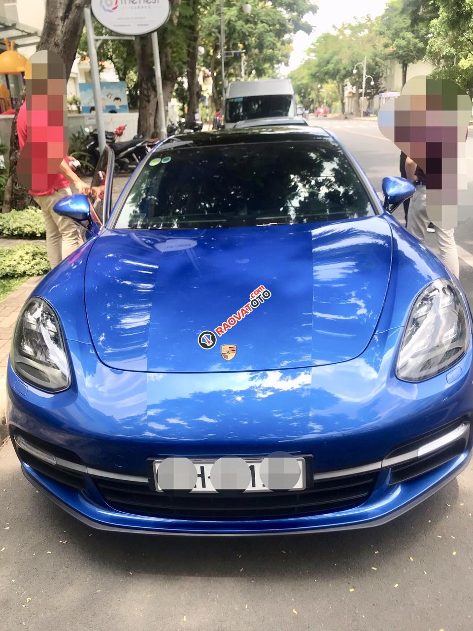 Cần bán xe Porsche Panamera 4s năm 2017, màu xanh lam, nhập khẩu nguyên chiếc-0