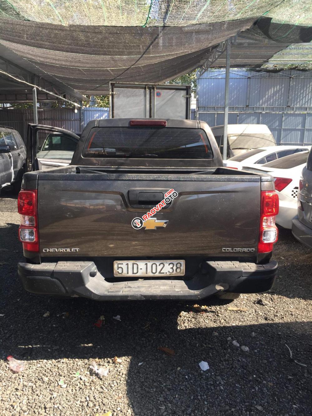 Cần bán xe Chevrolet Colorado MT máy 2.5 sản xuất 2016, màu nâu, nhập khẩu Thái giá đấu thấp nhất từ 430 triệu-1
