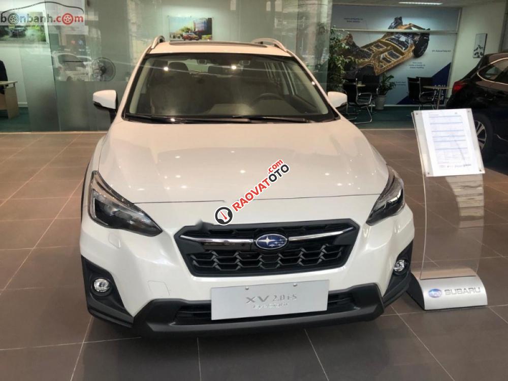 Cần bán Subaru XV 2.0i-S EyeSight sản xuất năm 2019, màu trắng, xe nhập-8