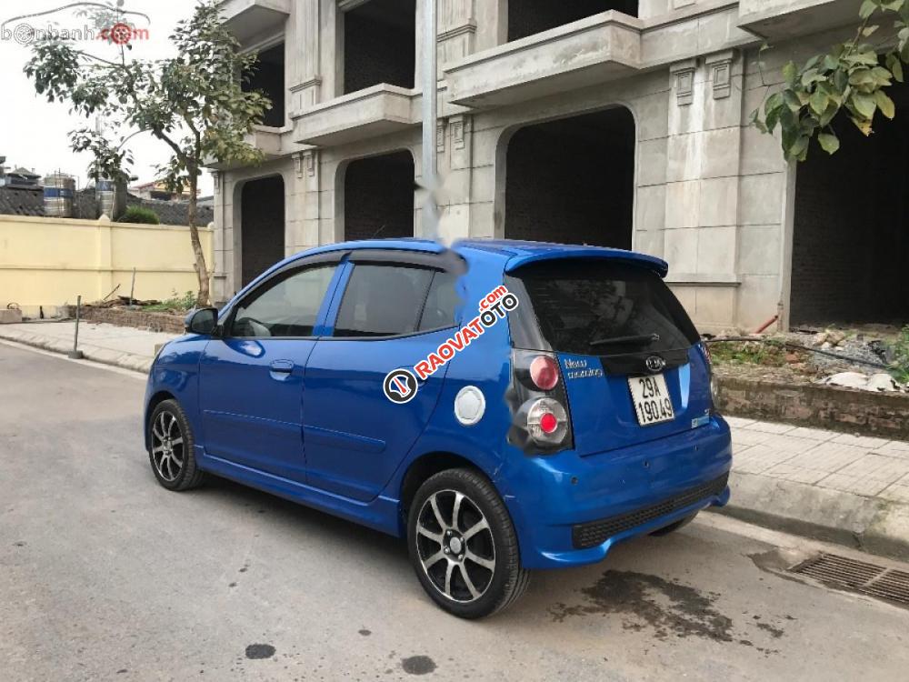 Cần bán Kia Morning SX AT đời 2011, màu xanh lam xe gia đình, giá chỉ 235 triệu-8