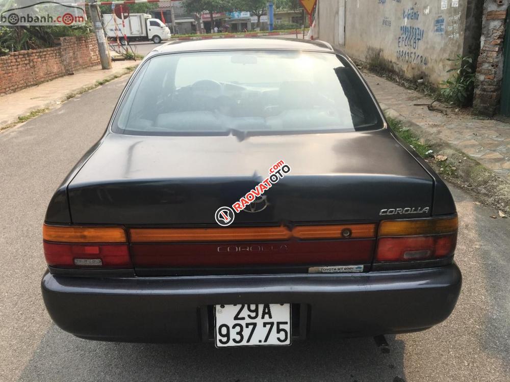 Bán Toyota Corolla 1.6 GLI đời 1993, màu xám, nhập khẩu Nhật Bản, 93tr-4