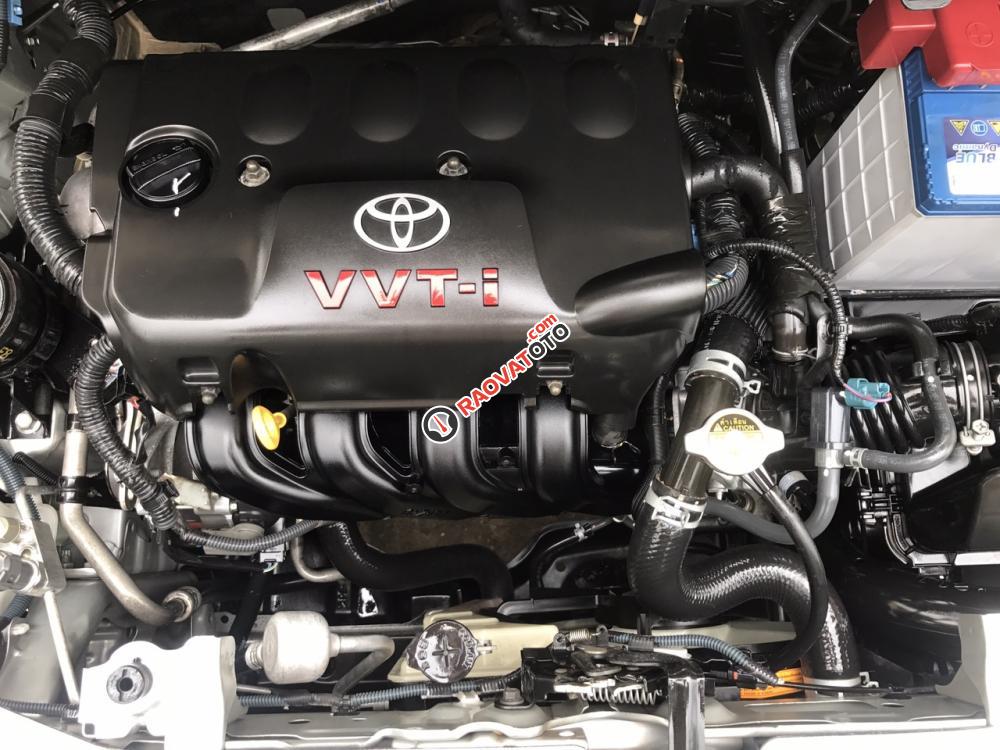 Bán xe Toyota Vios 1.5G năm 2013, màu bạc-7
