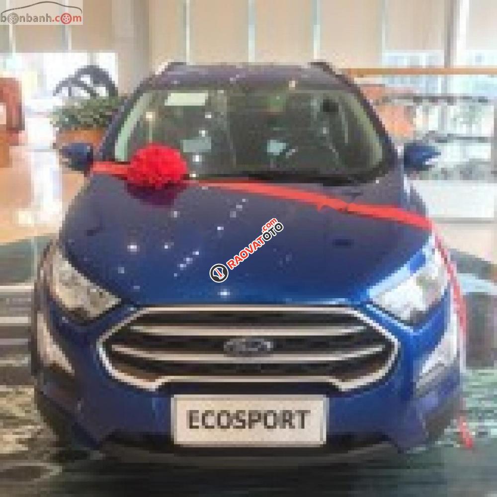Bán Ford EcoSport Trend năm sản xuất 2019, màu xanh lam giá cạnh tranh-3