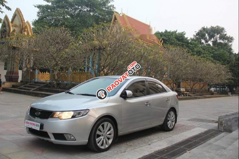 Cần bán Kia Forte Sli 2010, màu bạc, xe nhập-0
