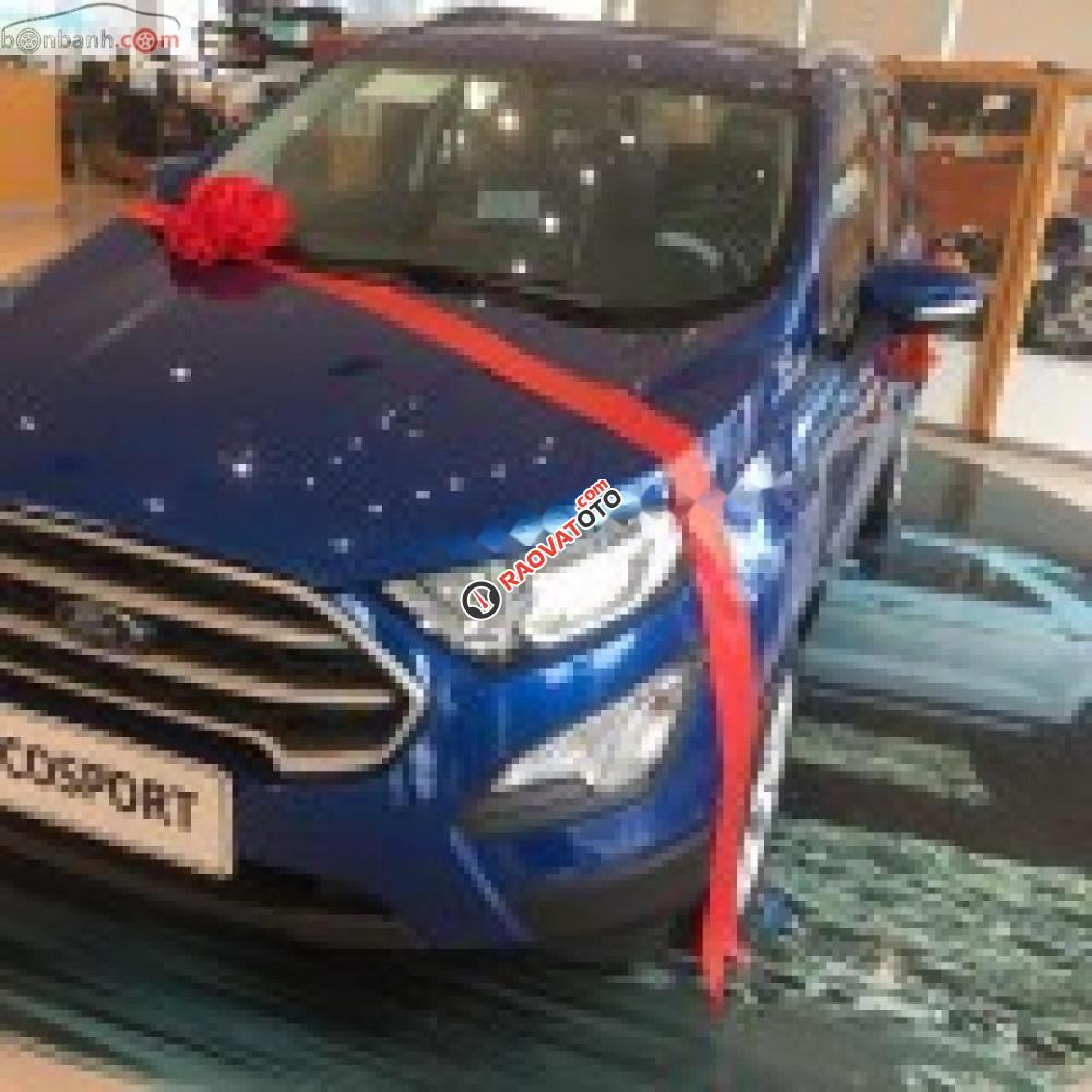 Bán Ford EcoSport Trend năm sản xuất 2019, màu xanh lam giá cạnh tranh-2