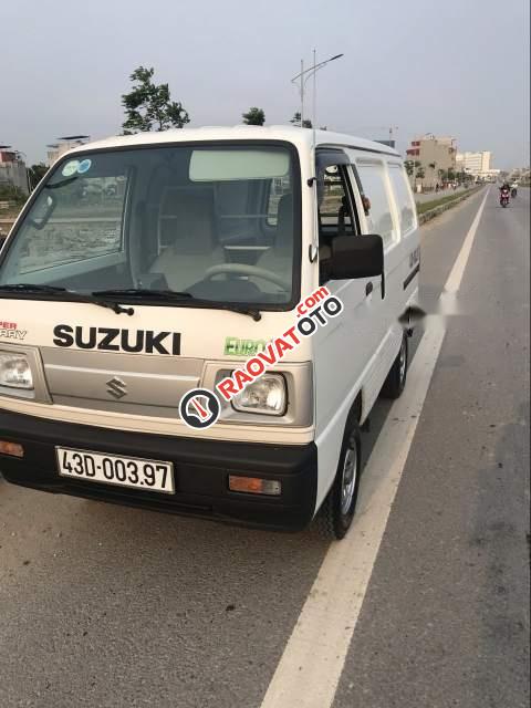 Cần bán lại xe Suzuki Super Carry Van Van đời 2017, màu trắng mới chạy 5000km, 250tr-5