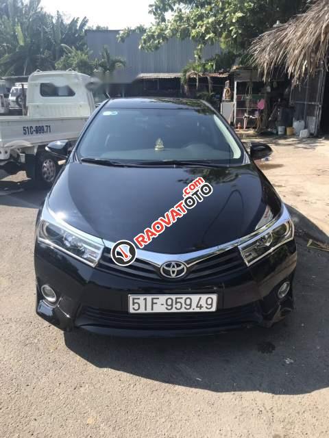 Bán xe Toyota Corolla altis 2.0V đời 2016, màu đen, nhập khẩu -0