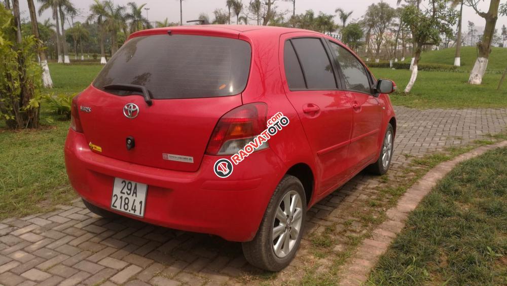 Bán xe Toyota Yaris 1.5 AT 2012, màu đỏ, xe nhập, 420tr-4