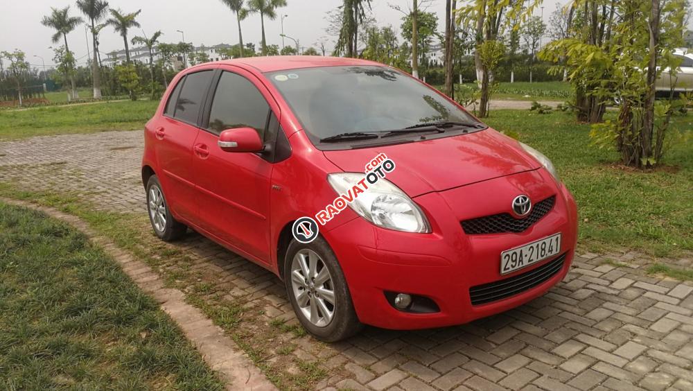 Bán xe Toyota Yaris 1.5 AT 2012, màu đỏ, xe nhập, 420tr-1