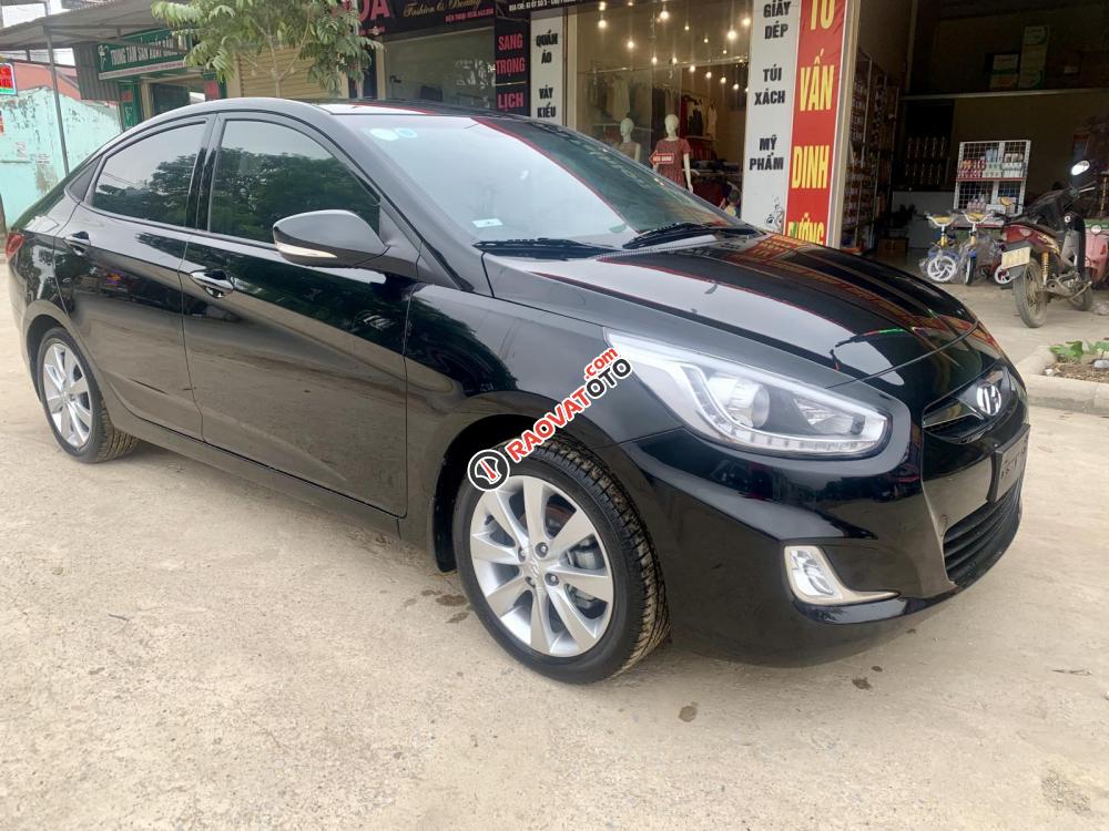 Bán xe Hyundai Accent 1.4MT Sedan đời 2014, màu đen, nhập khẩu giá cạnh tranh-1