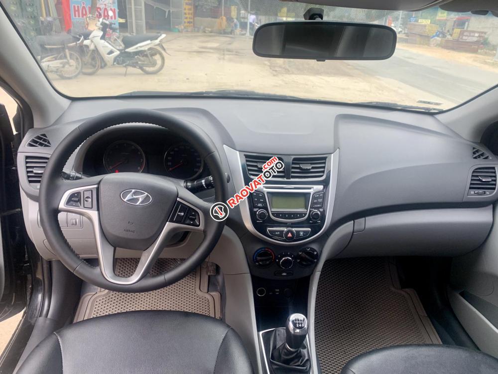 Bán xe Hyundai Accent 1.4MT Sedan đời 2014, màu đen, nhập khẩu giá cạnh tranh-10