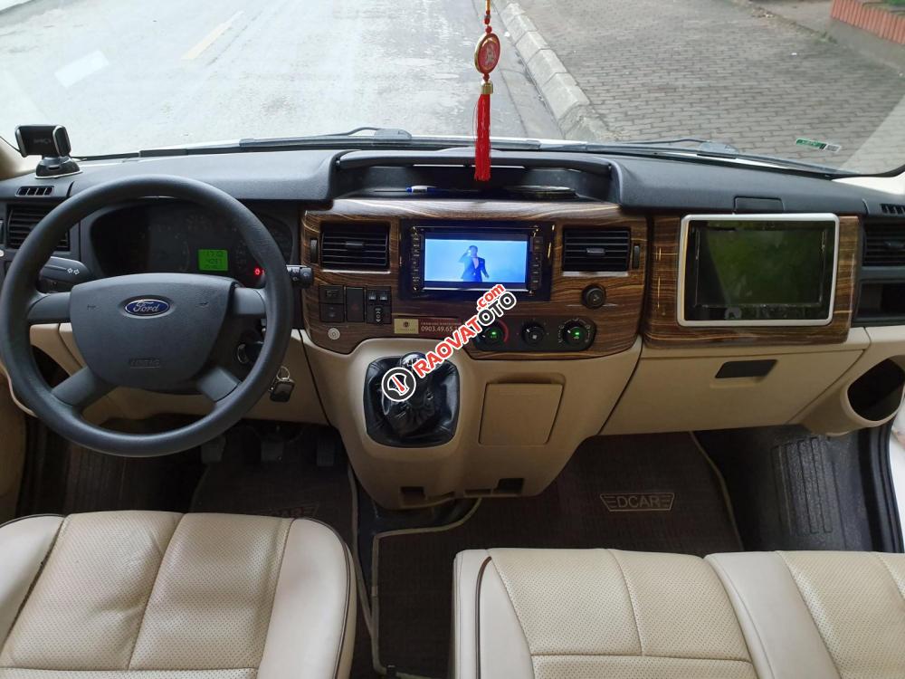 Bán Ford Transit Limousine sản xuất năm 2017, màu trắng bản Dcar-3