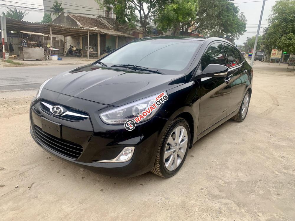 Bán xe Hyundai Accent 1.4MT Sedan đời 2014, màu đen, nhập khẩu giá cạnh tranh-7