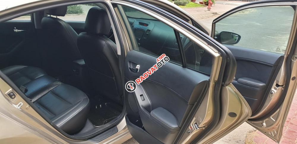 Bán Kia K3 1.6 AT số tự động model 2014, Sx 2013, màu vàng 1 đời chủ mới 90%-19