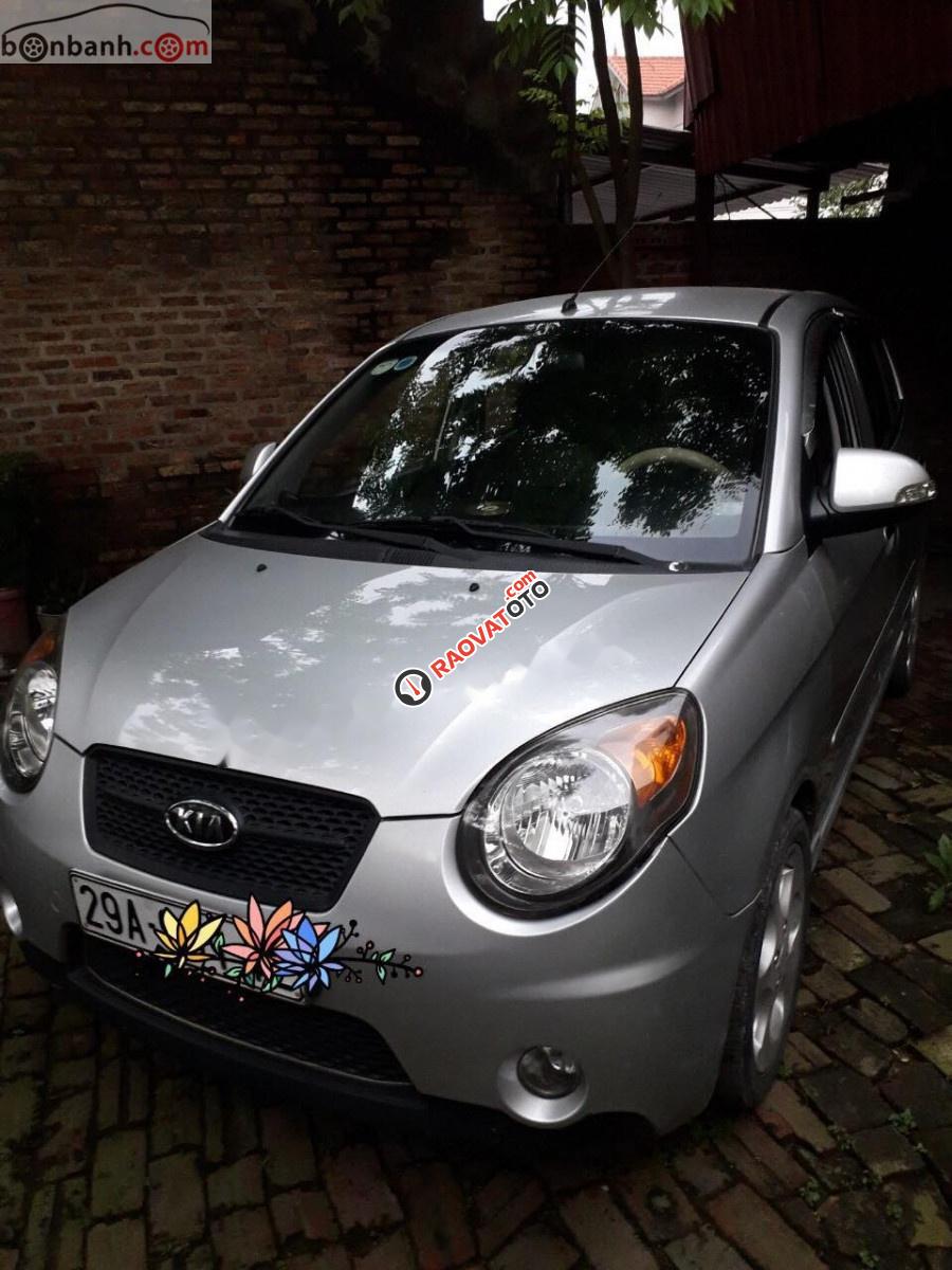 Bán Kia Morning LX 2008, màu bạc, xe nhập, giá chỉ 228 triệu-0