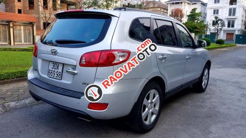 Cần bán lại xe cũ Hyundai Santa Fe AT đời 2009, màu bạc như mới-6