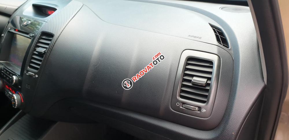 Bán Kia K3 1.6 AT số tự động model 2014, Sx 2013, màu vàng 1 đời chủ mới 90%-21