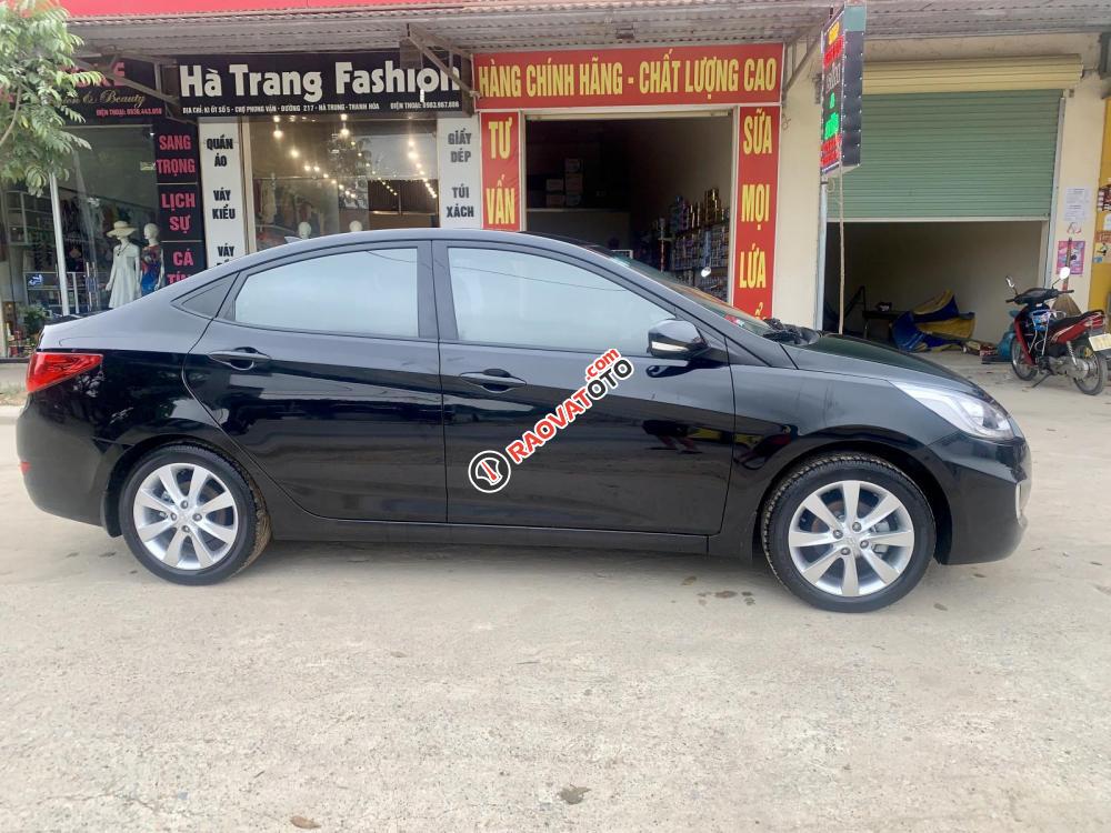 Bán xe Hyundai Accent 1.4MT Sedan đời 2014, màu đen, nhập khẩu giá cạnh tranh-2