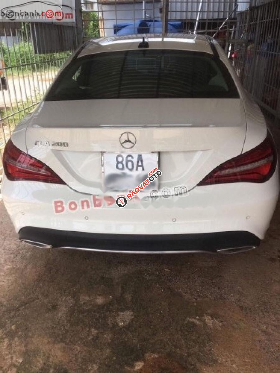 Bán xe Mercedes CLA200 2018, màu trắng, nhập khẩu-0