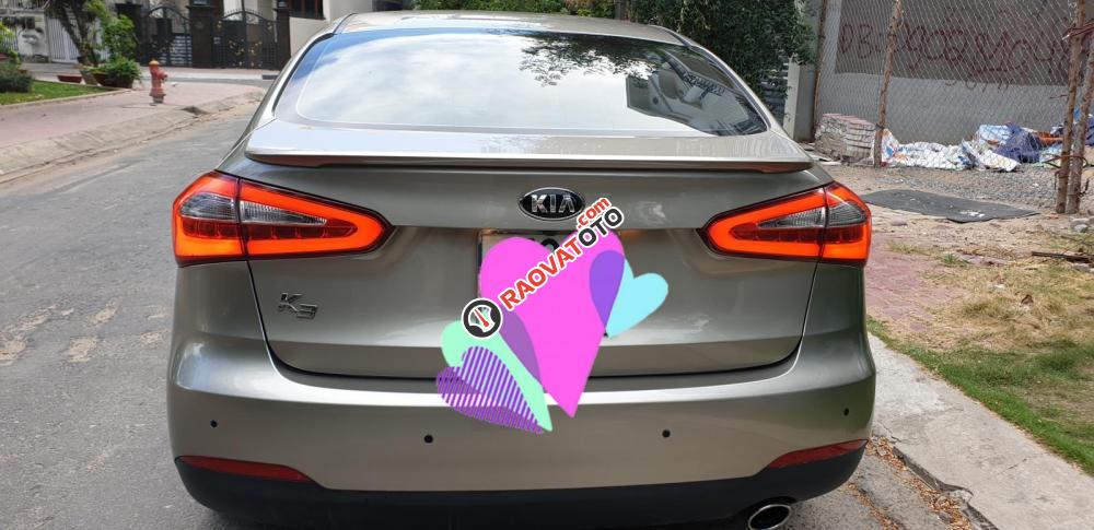 Bán Kia K3 1.6 AT số tự động model 2014, Sx 2013, màu vàng 1 đời chủ mới 90%-6