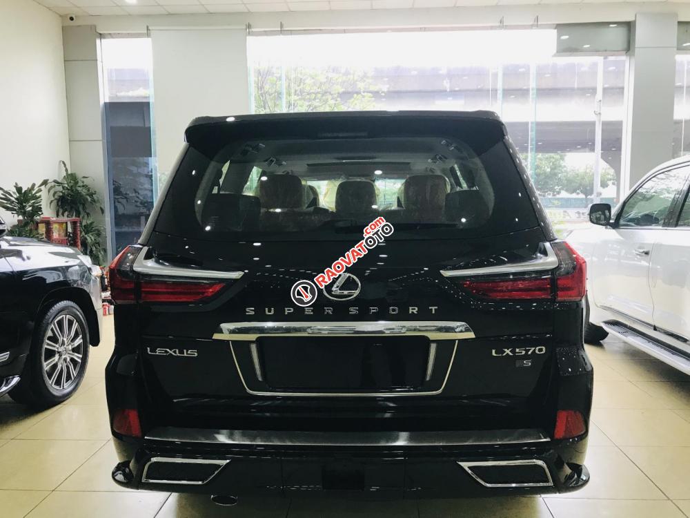 Bán Lexus LX570 Super Sport màu đen, sản xuất 2019, xe giao ngay, giá tốt - LH: 0906223838-4