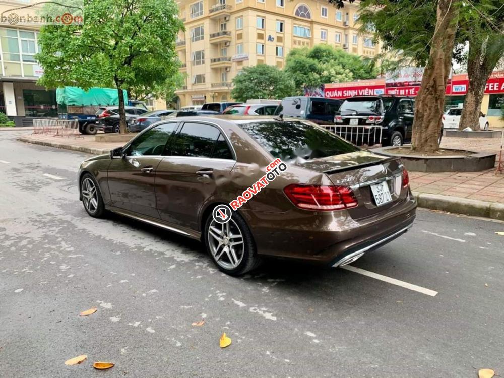 Bán Mercedes E250 AMG đời 2015, màu nâu như mới-0