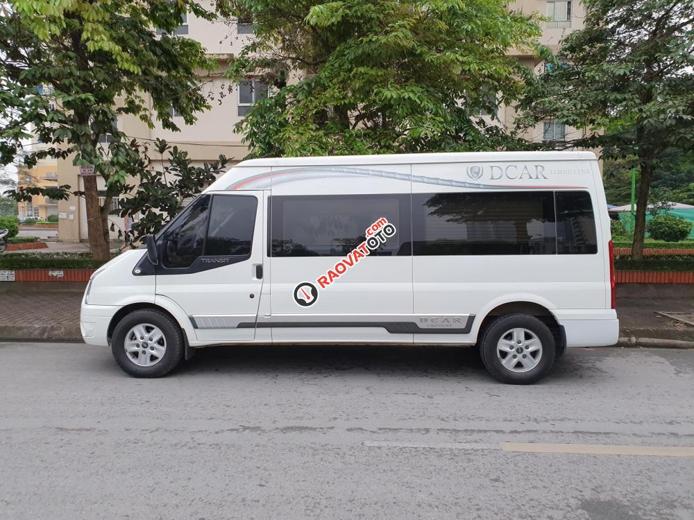 Bán Ford Transit Limousine sản xuất năm 2017, màu trắng bản Dcar-5