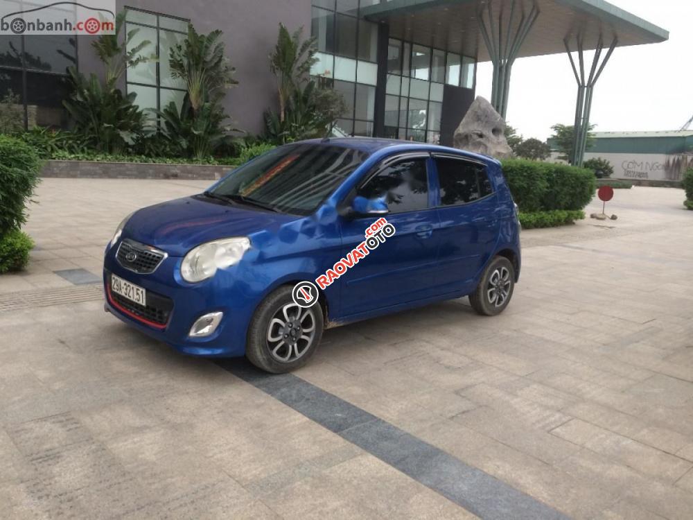 Bán ô tô Kia Morning LX đời 2011, màu xanh lam-6