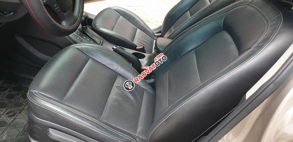 Bán Kia K3 1.6 AT số tự động model 2014, Sx 2013, màu vàng 1 đời chủ mới 90%-17