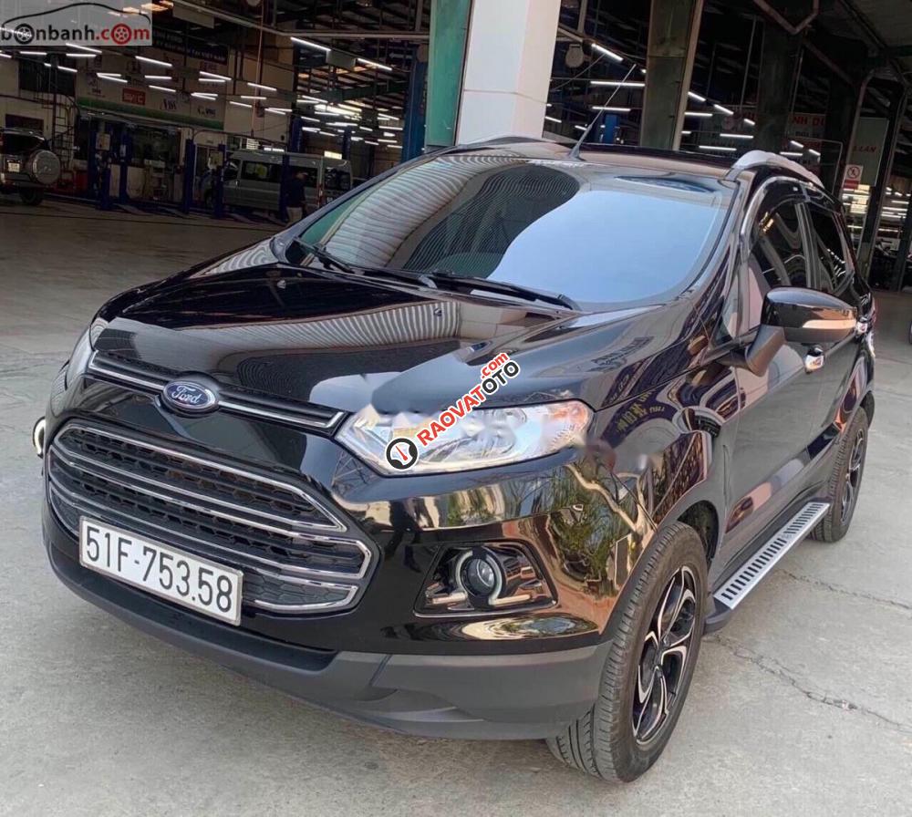 Bán Ford EcoSport 1.5AT Titanium sản xuất 2016, màu đen-0